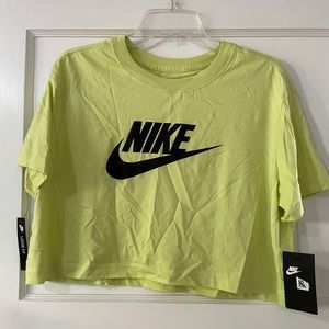 Nike Women's Cropped Logo T-Shirt